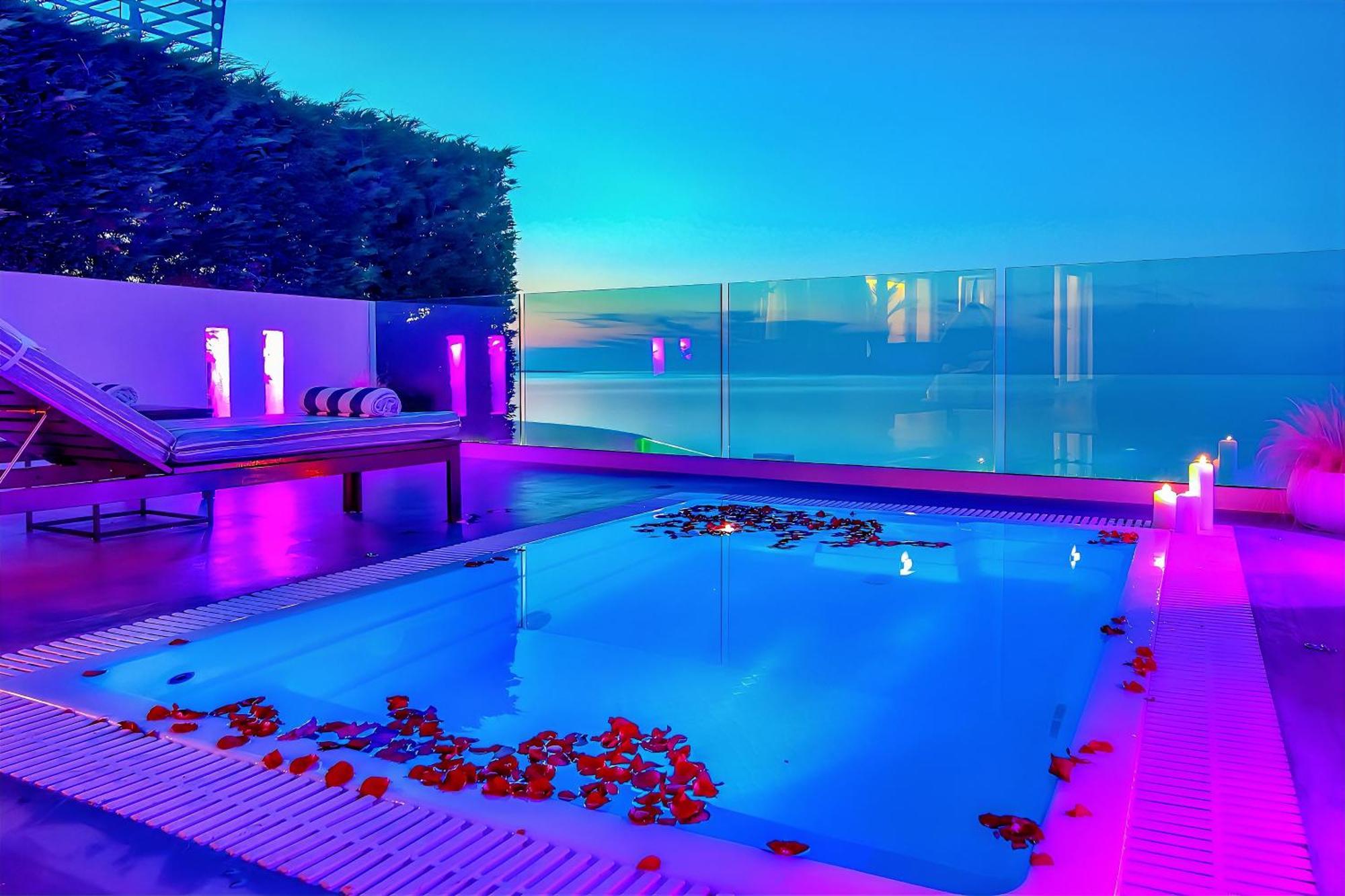 Panorama Suites & Spa - Adults Only Sztómio Szoba fotó